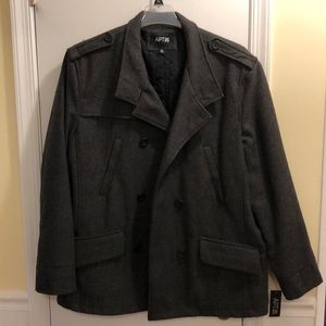 Apt 9 charcoal pea coat